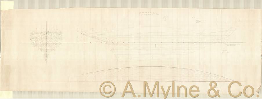 Design 314 — Lines Plan