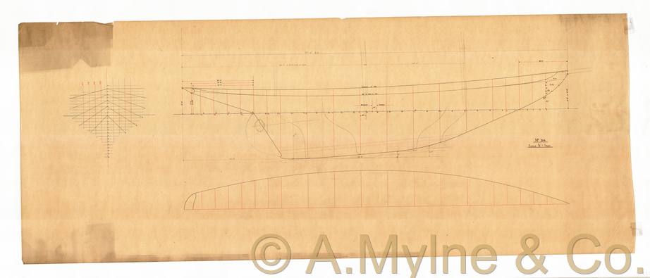 Design 314 — Lines Plan