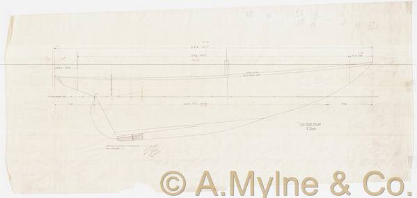 Design 315 — Lines Plan