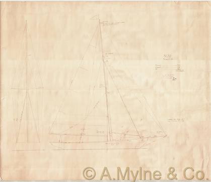 Design 315 — Sail Plan