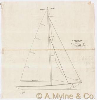 Design 315 — Sail Plan