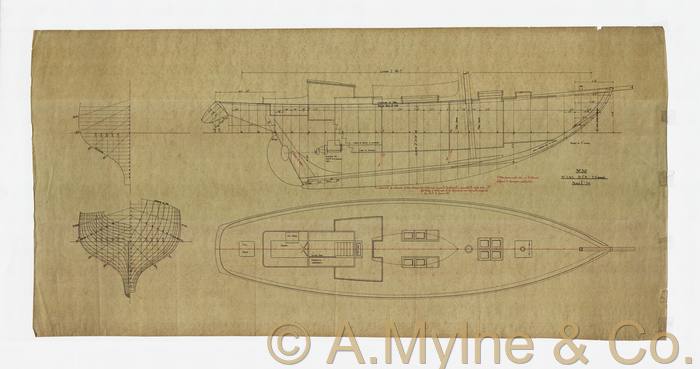 Design 315 — Lines Plan