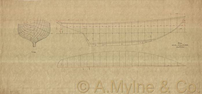 Design 316 — Lines Plan