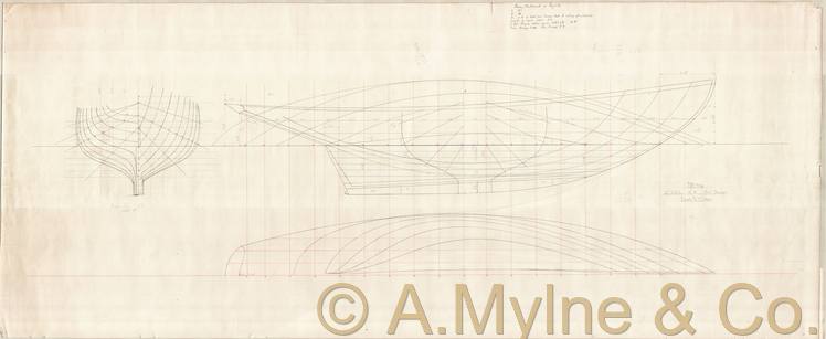 Design 316 — Lines Plan