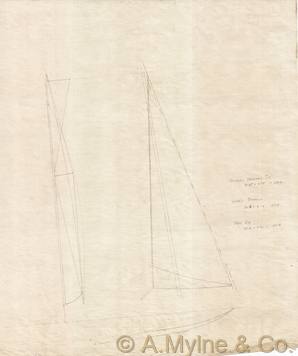 Design 317 — Sail Plan