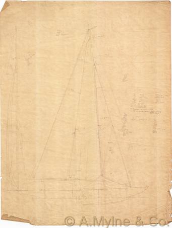 Design 317 — Sail Plan