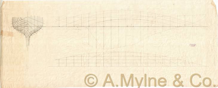 Design 317 — Lines Plan