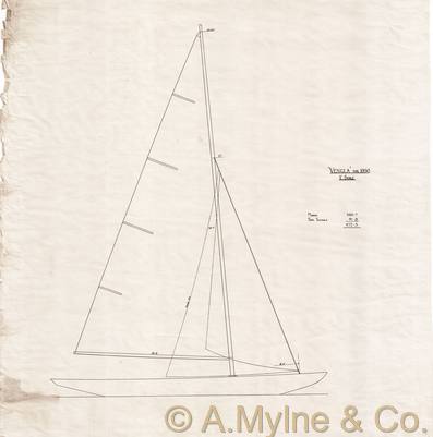 Design 317 — Sail Plan