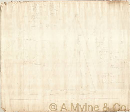 Design 317 — Sail Plan