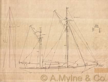 Design 318 — Sail Plan
