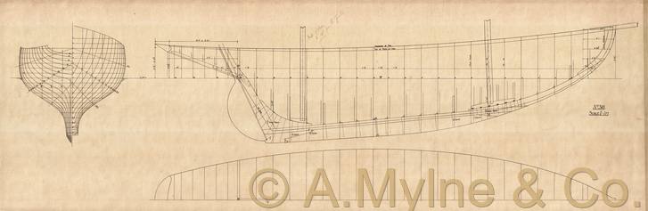 Design 318 — Lines Plan