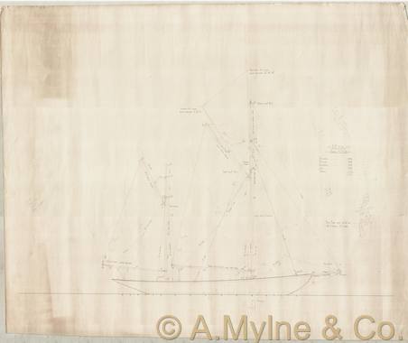 Design 319 — Sail Plan
