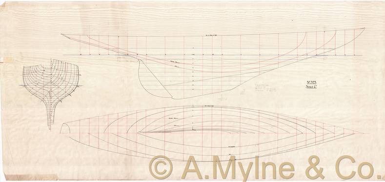 Design 323 — Lines Plan