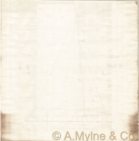 Design 323 — Sail Plan
