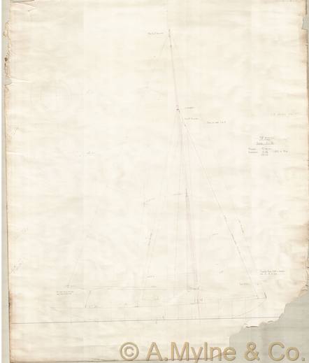Design 323 — Sail Plan