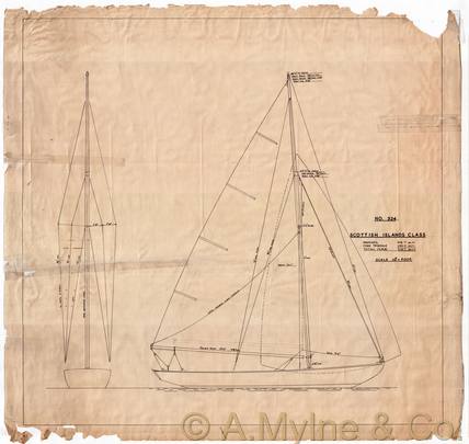 Design 324 — Sail Plan