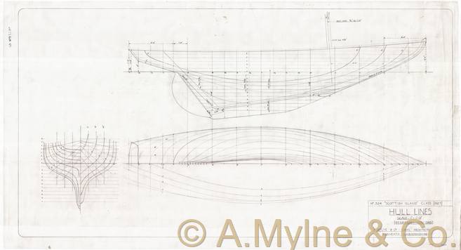 Design 324 — Lines Plan