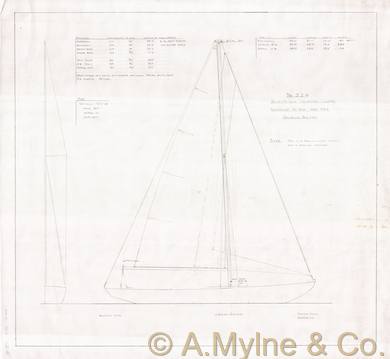 Design 324 — Sail Plan