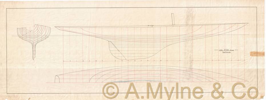 Design 326 — Lines Plan