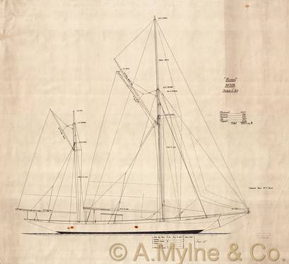 Design 328 — Sail Plan