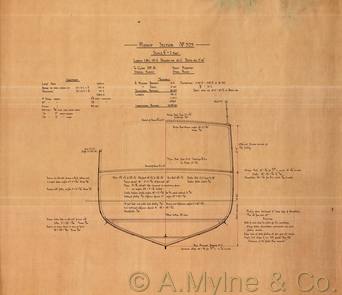 Design 329 — Lines Plan