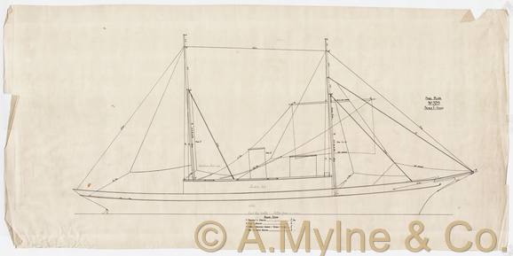 Design 329 — Sail Plan