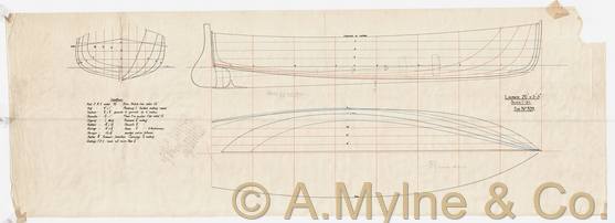 Design 329 — Lines Plan