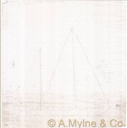 Design 331 — Sail Plan