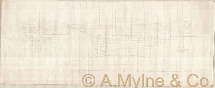 Design 332 — Lines Plan