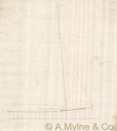 Design 332 — Sail Plan