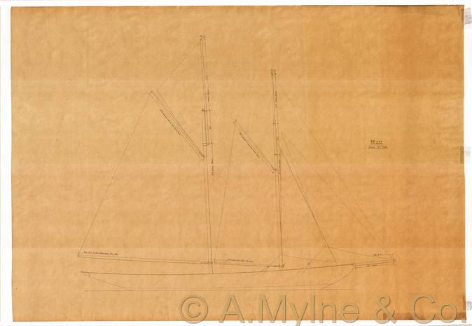 Design 335 — Sail Plan