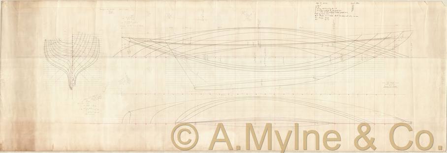 Design 335 — Lines Plan