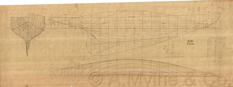 Design 336 — Lines Plan