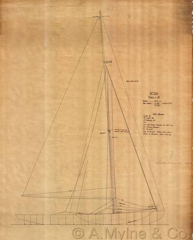 Design 336 — Sail Plan