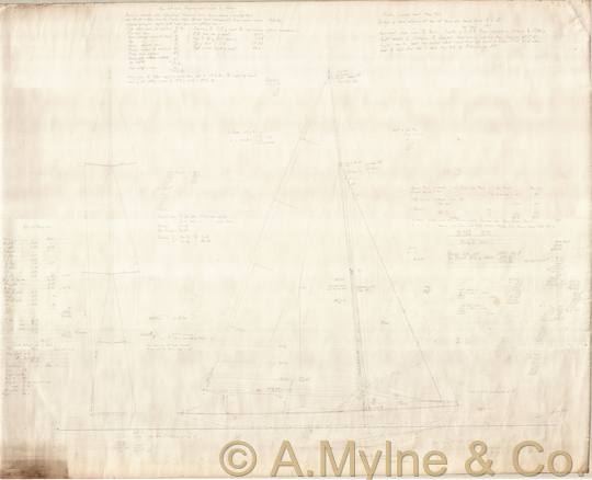 Design 337 — Sail Plan