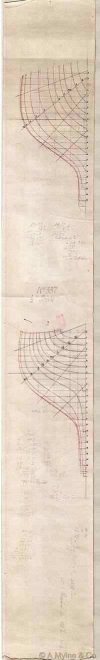 Design 337 — Lines Plan