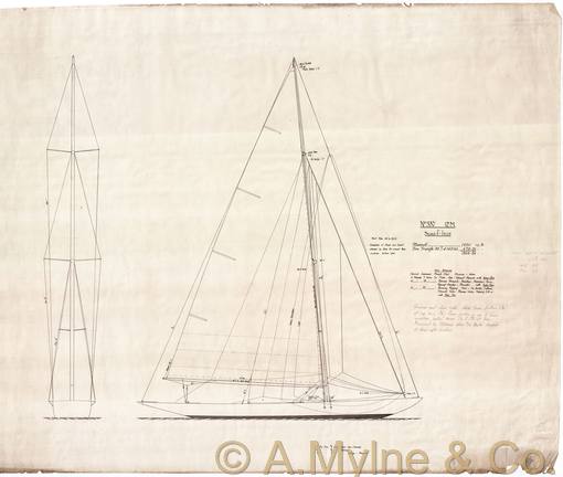 Design 337 — Sail Plan