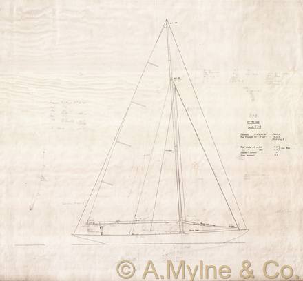 Design 337 — Sail Plan