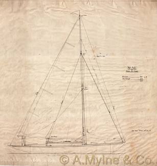 Design 341 — Sail Plan