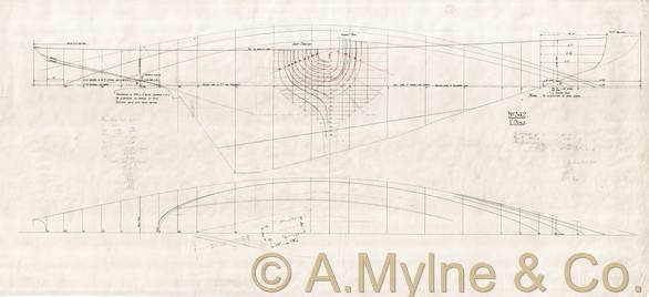 Design 342 — Lines Plan