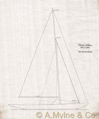 Design 342 — Sail Plan