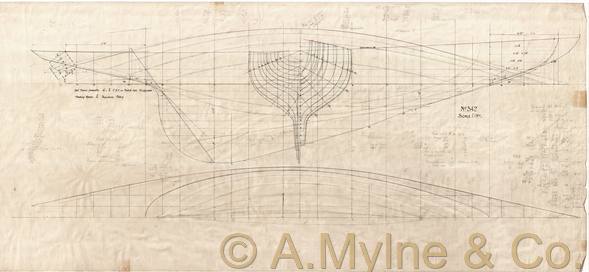 Design 342 — Lines Plan