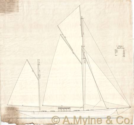Design 344 — Sail Plan