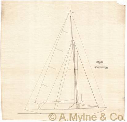Design 347 — Sail Plan