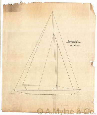 Design 347 — Lines Plan