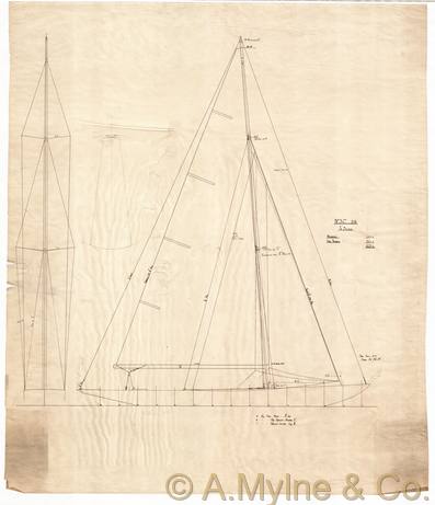 Design 347 — Sail Plan
