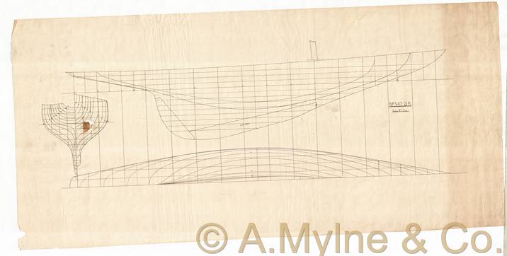 Design 347 — Lines Plan