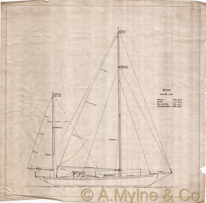 Design 348 — Sail Plan