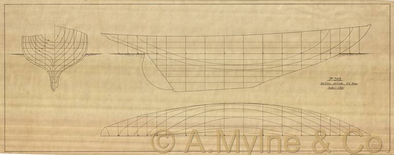 Design 349 — Lines Plan
