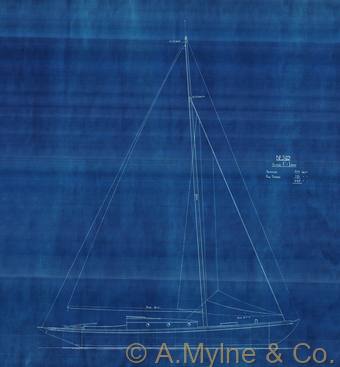 Design 349 — Sail Plan